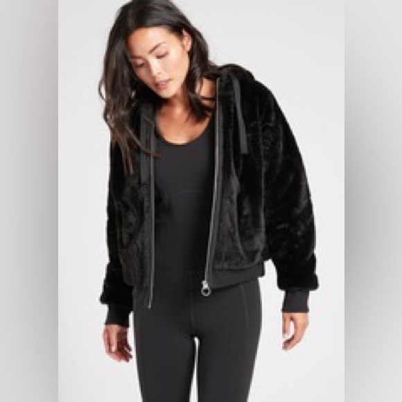 NWT Athleta Ritual Jacket - black - Picture 2 of 8
